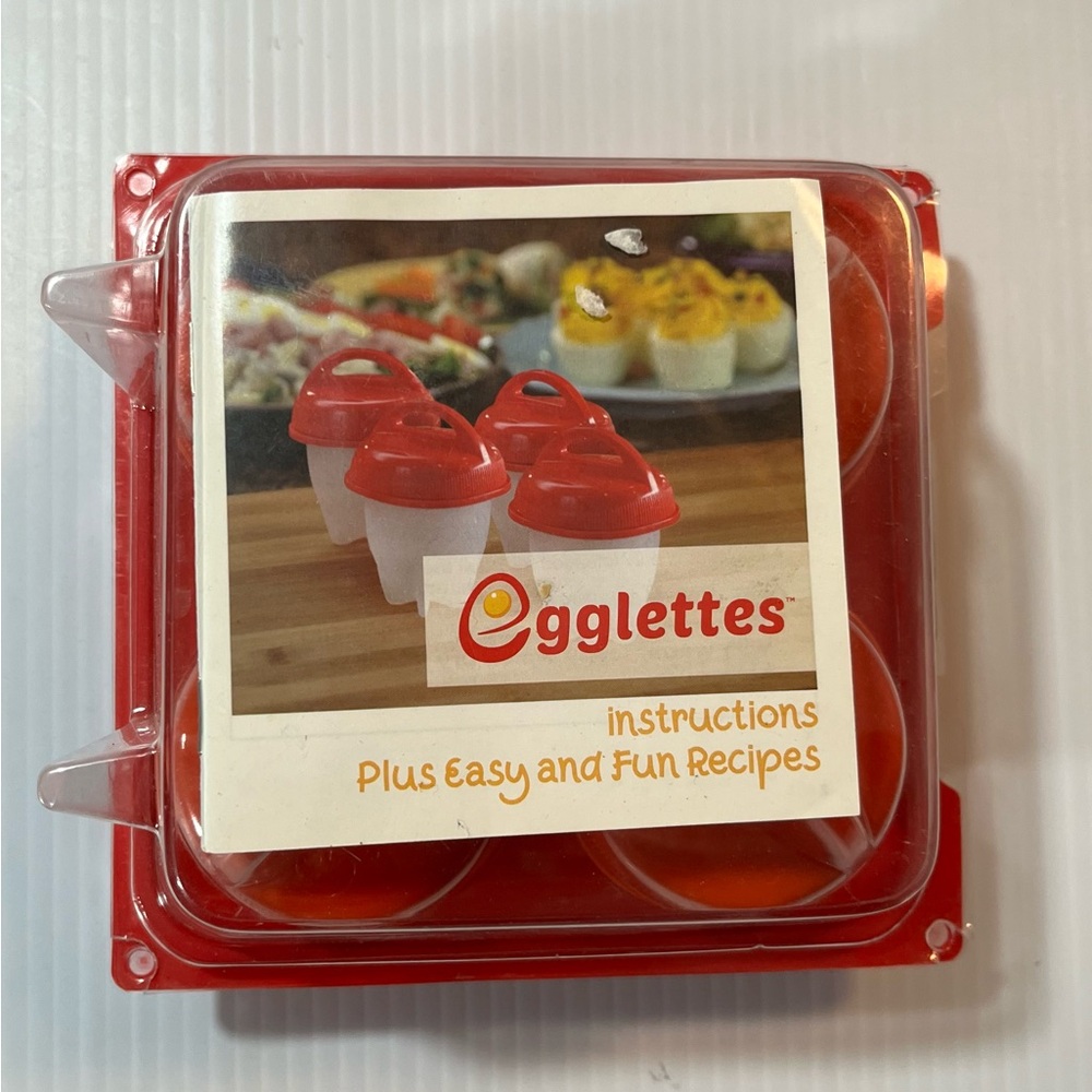 Egglettes Egg Cooker Hard Boiled Egg Pods As Seen on TV - New 2017